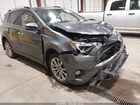 2017 Toyota Rav4 Limited Серый vin: JTMDFREV8HD215526