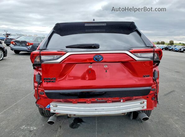 JTMFB3FV6PD159679 2023 TOYOTA RAV4 Красный Вид сзади
