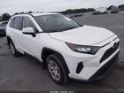 2019 Toyota Rav4 Le White vin: JTMK1RFV9KJ008639