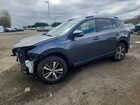 2018 Toyota Rav4 Xle Gray vin: JTMRFREV4JJ252490