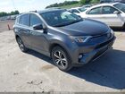 2017 Toyota Rav4 Xle Gray vin: JTMRFREV8HD203429