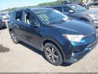 2017 Toyota Rav4 Xle Blue vin: JTMRFREV8HD204984