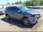 2018 Toyota Rav4 Xle Gray vin: JTMRFREVXJJ725485