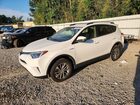 2018 Toyota Rav4 Hybrid Le White vin: JTMRJREV0JD254864