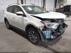 2017 Toyota Rav4 Hybrid Xle White vin: JTMRJREV3HD068570