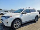 2016 Toyota Rav4 Hv Xle Белый vin: JTMRJREVXGD001186