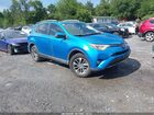 2017 Toyota Rav4 Hybrid Xle Blue vin: JTMRJREVXHD140364