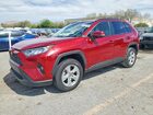 2021 Toyota Rav4 Xle Maroon vin: JTMW1RFV2MD073383