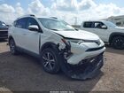 2018 Toyota Rav4 Xle White vin: JTMWFREV5JJ193341