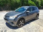2017 Toyota Rav4 Xle Gray vin: JTMWFREV7HD096568