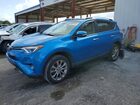 2016 Toyota Rav4 Limited Blue vin: JTMYFREV0GJ067003