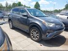 2016 Toyota Rav4 Limited Gray vin: JTMYFREV0GJ078468