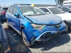 2018 Toyota Rav4 Limited Blue vin: JTMYFREV9JJ725957