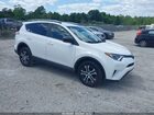 2017 Toyota Rav4 Le White vin: JTMZFREV0HJ713176