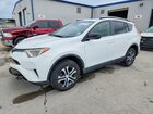 2017 Toyota Rav4 Le White vin: JTMZFREV7HJ120110