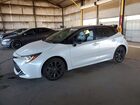 2022 Toyota Corolla Xse White vin: JTNA4MBE4N3166175