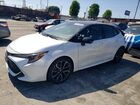 2021 Toyota Corolla Xse White vin: JTNA4MBE7M3126039