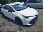 2022 Toyota Corolla Se Nightshade Edition Белый vin: JTND4MBE8N3181646