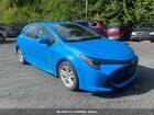 2019 Toyota Corolla Se Blue vin: JTNK4RBE0K3040232