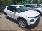 2023 Chevrolet Trailblazer Fwd Ls White vin: KL79MMS20PB175622