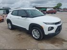 2023 Chevrolet Trailblazer Fwd Ls White vin: KL79MMS2XPB164448