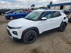 2021 Chevrolet Trailblazer Lt White vin: KL79MPSL0MB043546