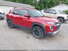 2021 Chevrolet Trailblazer Awd Lt Red vin: KL79MRSLXMB122556