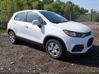 2017 Chevrolet Trax Ls White vin: KL7CJKSB5HB126467