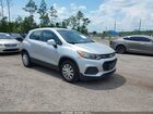 2017 Chevrolet Trax Ls Silver vin: KL7CJKSB7HB176576