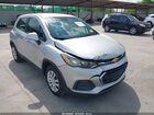 2018 Chevrolet Trax Ls Silver vin: KL7CJKSBXJB555917