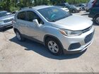 2017 Chevrolet Trax Lt Silver vin: KL7CJLSB1HB133504