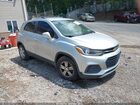2017 Chevrolet Trax Lt Silver vin: KL7CJLSB6HB197506