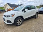 2017 Chevrolet Trax Ls Белый vin: KL7CJNSB1HB212909