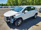 2020 Chevrolet Trax Ls White vin: KL7CJNSB3LB315015