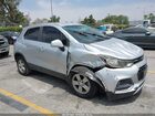 2018 Chevrolet Trax Ls Серебряный vin: KL7CJNSB4JB716859