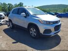 2018 Chevrolet Trax Ls Silver vin: KL7CJNSB6JB501953