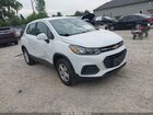 2017 Chevrolet Trax Ls White vin: KL7CJNSB7HB257692