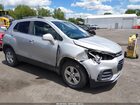 2018 Chevrolet Trax Lt Silver vin: KL7CJPSB9JB575718