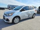 2016 Chevrolet Spark Ls Серебряный vin: KL8CB6SA0GC607453
