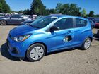 2016 Chevrolet Spark Ls Blue vin: KL8CB6SA2GC543108