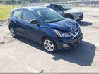 2022 Chevrolet Spark Fwd Ls Automatic Blue vin: KL8CB6SA2NC013346