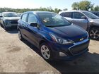 2022 Chevrolet Spark Fwd Ls Automatic Blue vin: KL8CB6SA5NC039598