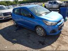 2018 Chevrolet Spark Ls Cvt Blue vin: KL8CB6SA6JC430673