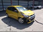 2022 Chevrolet Spark Fwd Ls Automatic Yellow vin: KL8CB6SA8NC004411
