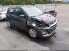 2021 Chevrolet Spark Fwd 1lt Automatic Gray vin: KL8CD6SA4MC723292