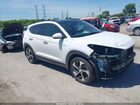 2016 Hyundai Tucson Limited White vin: KM8J33A23GU140166