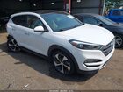 2016 Hyundai Tucson Limited White vin: KM8J33A24GU161074