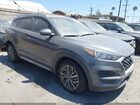 2021 Hyundai Tucson Sel Gray vin: KM8J33AL9MU398390