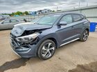 2018 Hyundai Tucson Sport Blue vin: KM8J3CAL7JU758932