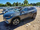 2022 Hyundai Tucson Limited Серый vin: KM8JECA15NU074749